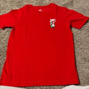 Nike Bold Red Tee with Graphic